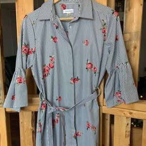 Calvin Klein striped dress